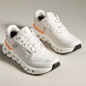 NWOB On Cloud Cloudrunner 2 Waterproof Sneakers Running Shoes - Wolf / Tangerine